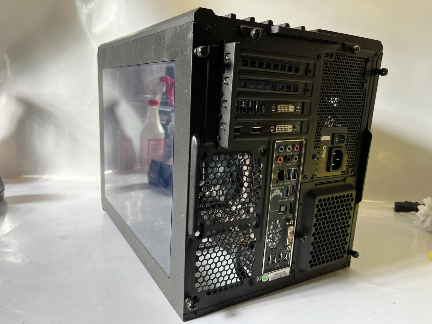Liquid Cooled Custom Gaming PC i7 4670K R9 290 16GB RAM Gryphon Z87 No HDD/SSD