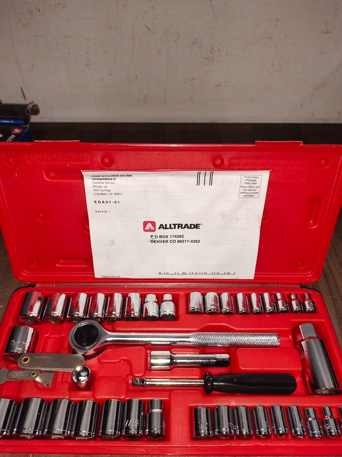 AllTrade 43 Pieces - Sae And Metric Socket Set