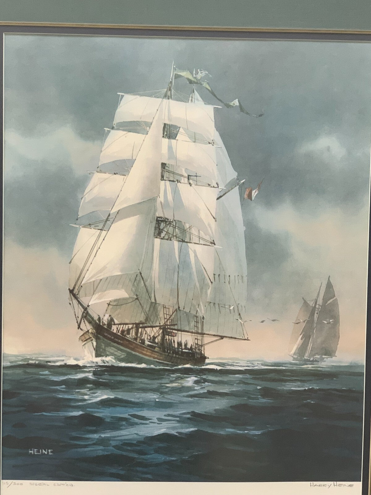 "Spirit of Chemainus"... limited edition print by Harry Heine, 115/300