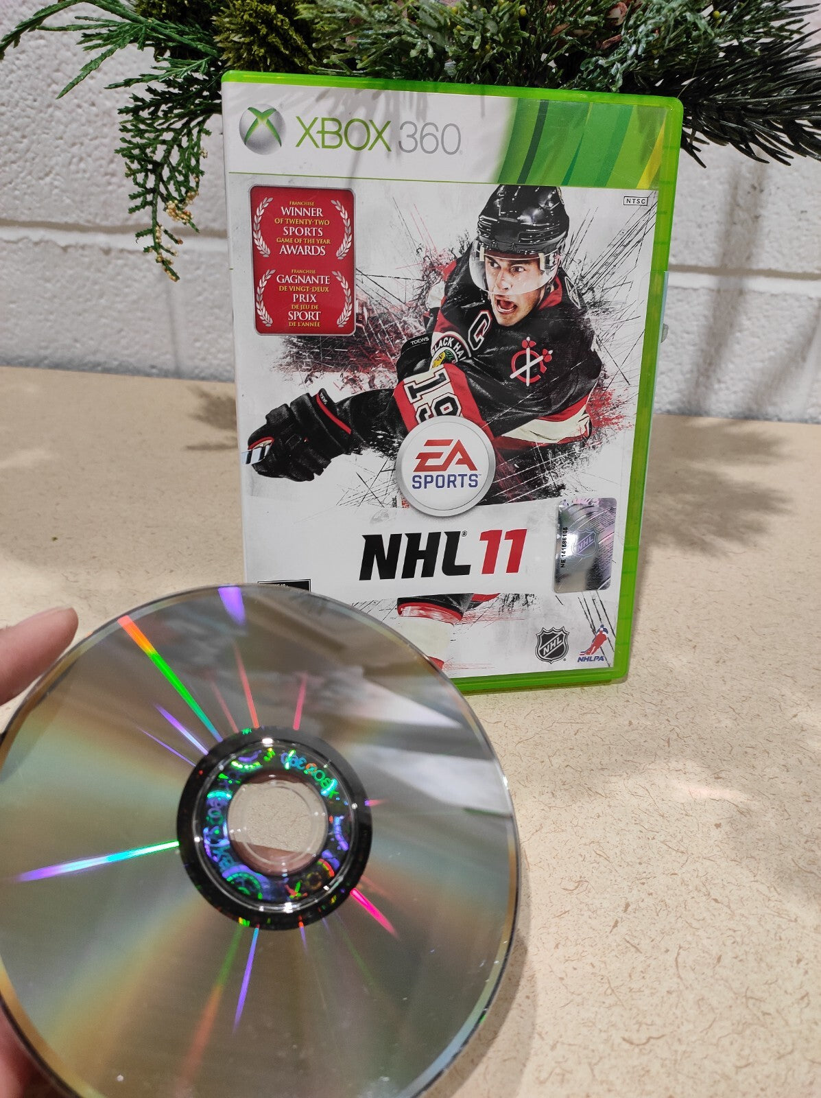 3 Game Lot Xbox 360 Hockey – NHL 11, NHL 12, and NHL Legacy Edition