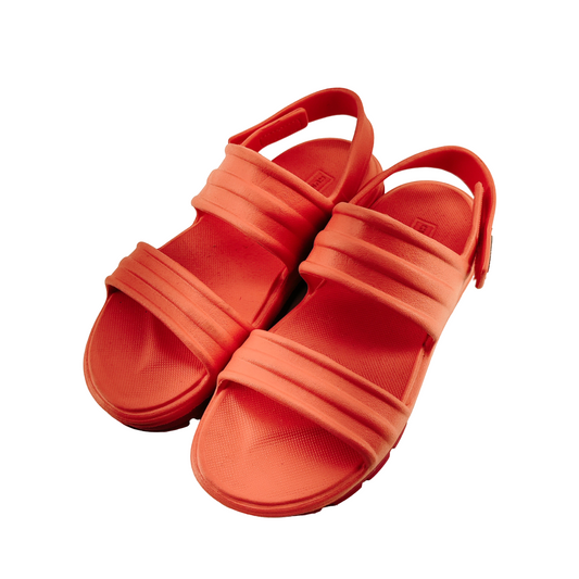 Hunter Bloom Coral Sling Back Foam Sandals Women's Size 6W