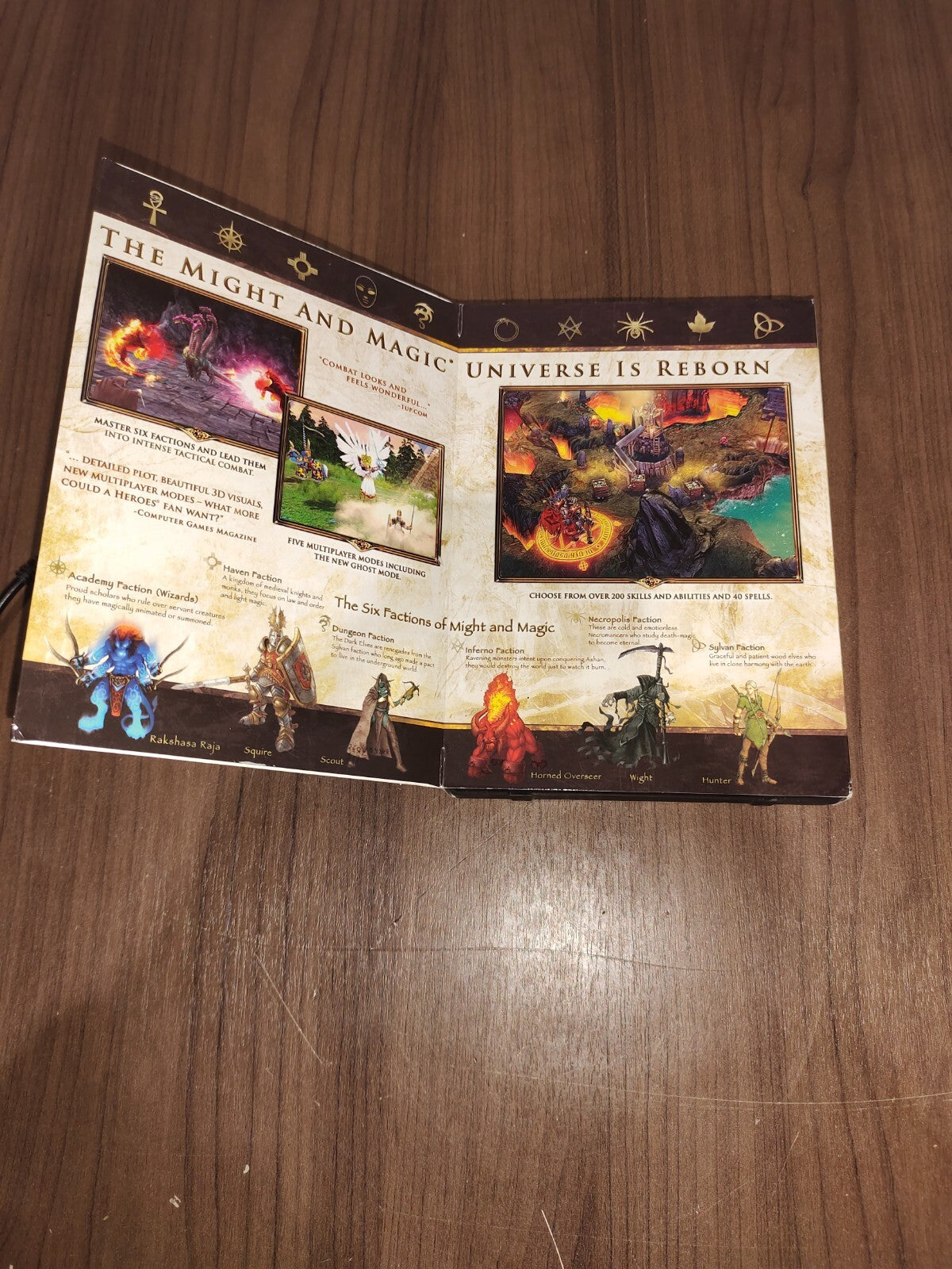 Might And Magic Heroes V PC Set of 4 Discs Complete