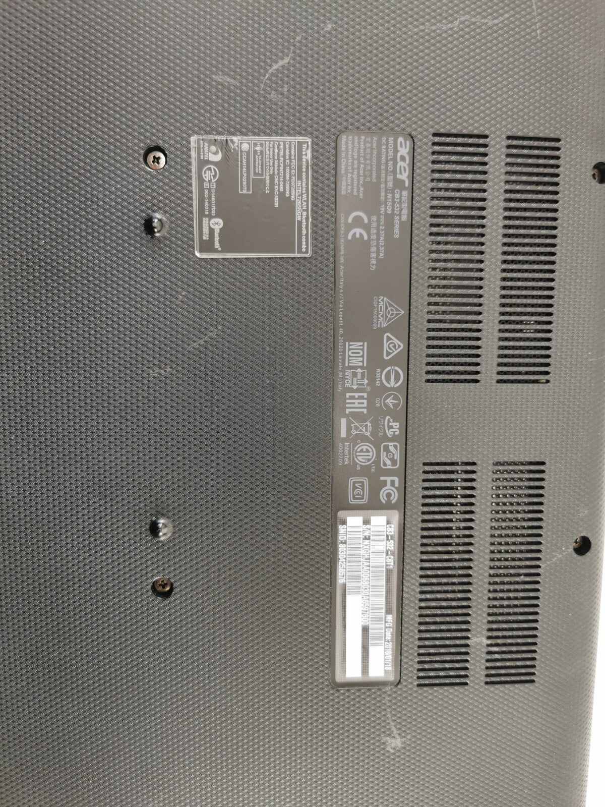 Acer Chromebook 15 CB3-532