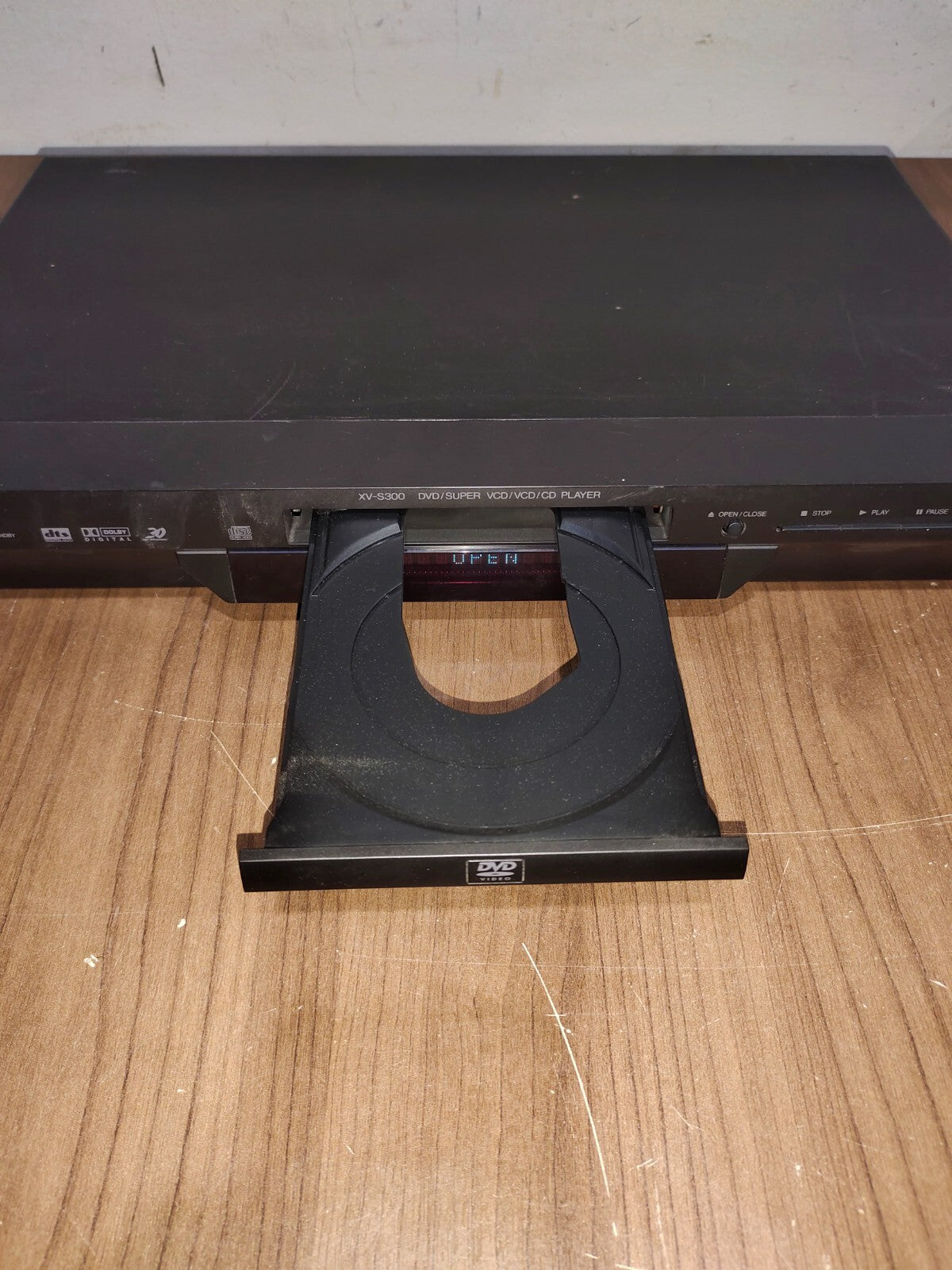 JVC XV-S300BK DVD/CD Player