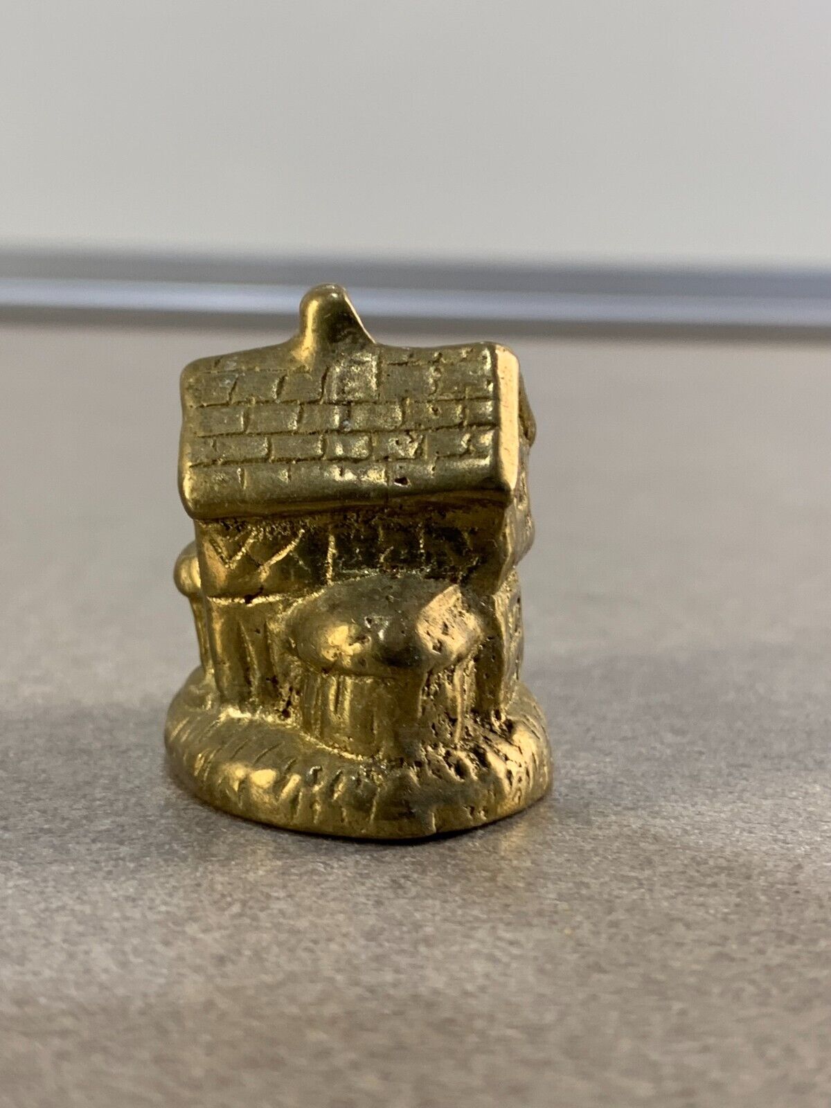 Miniature Solid Brass House.