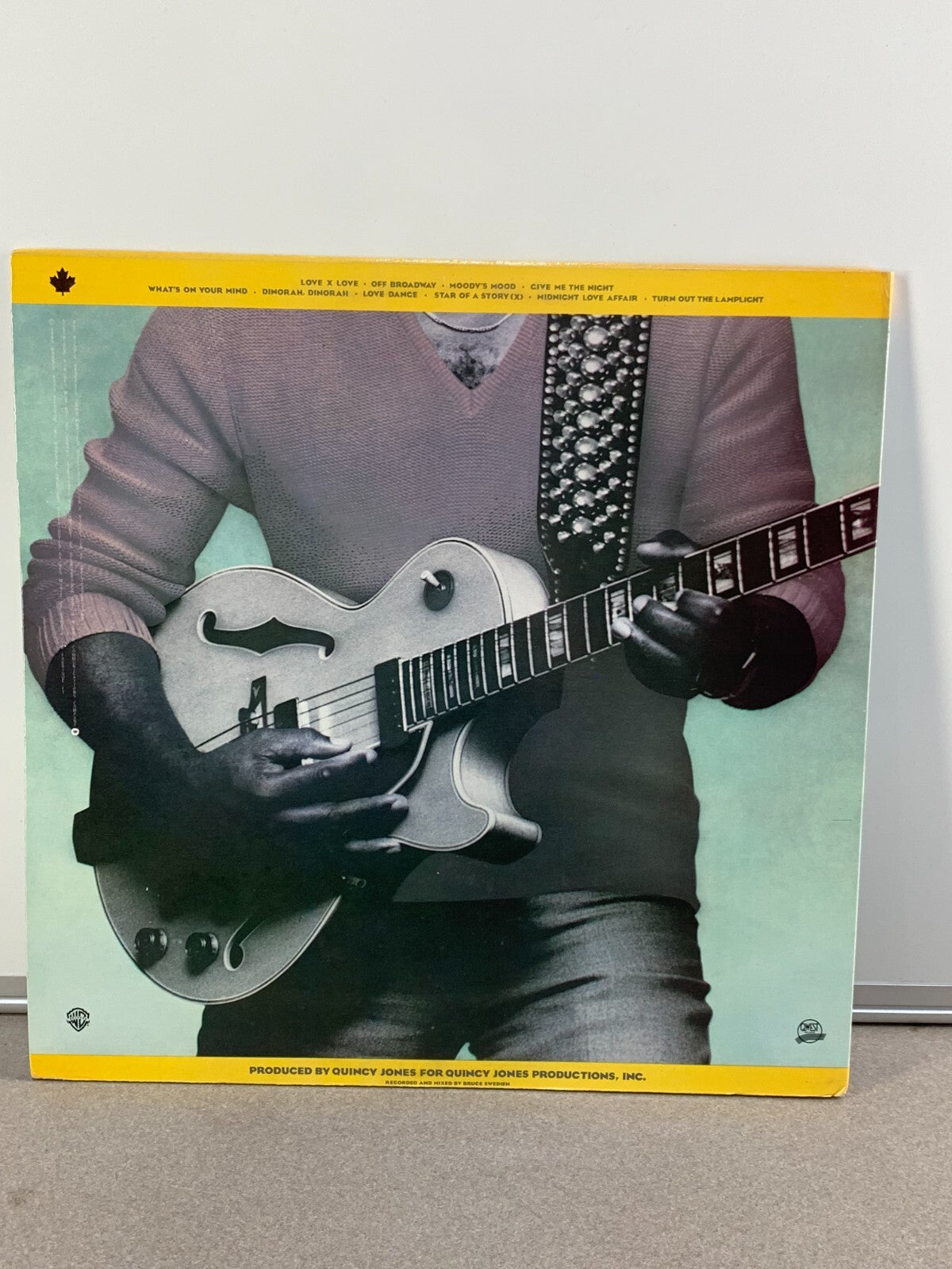 GEORGE BENSON - Give Me The Night LP Vinyl Record NM