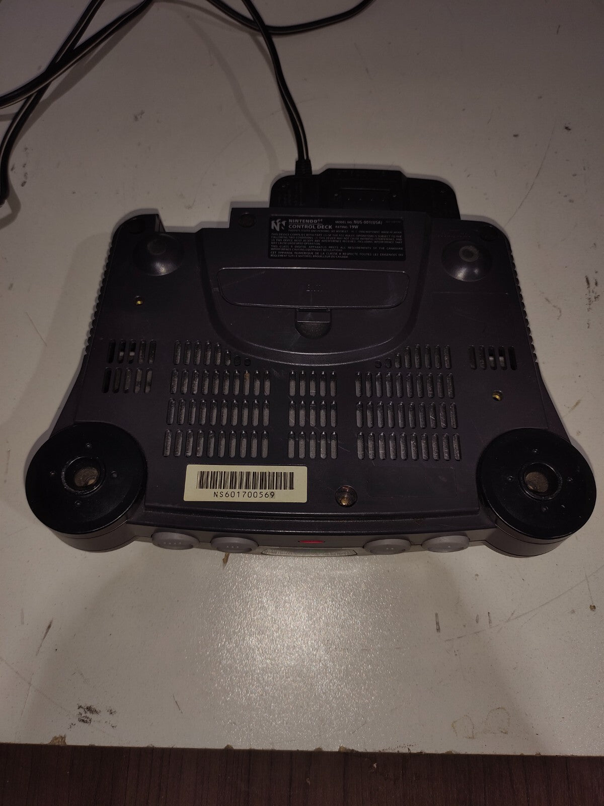 Nintendo64 N64 Black Console - NUS-001