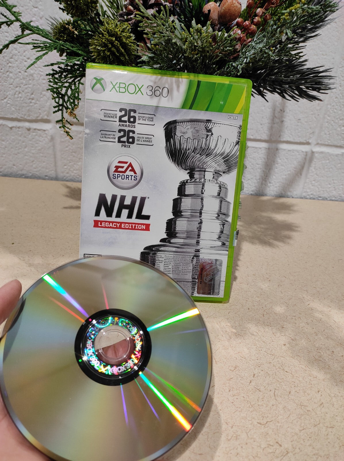 3 Game Lot Xbox 360 Hockey – NHL 11, NHL 12, and NHL Legacy Edition
