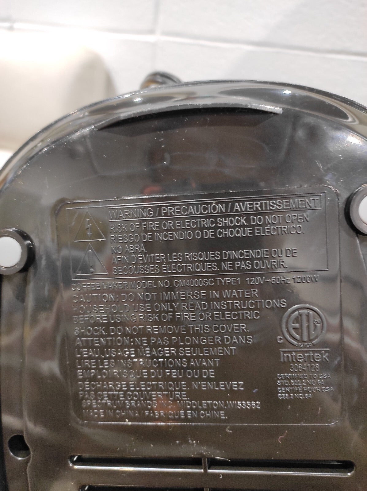 BLACK+DECKER CM4000S: 12-Cup Programmable Coffeemaker - Black/Stainless Steel