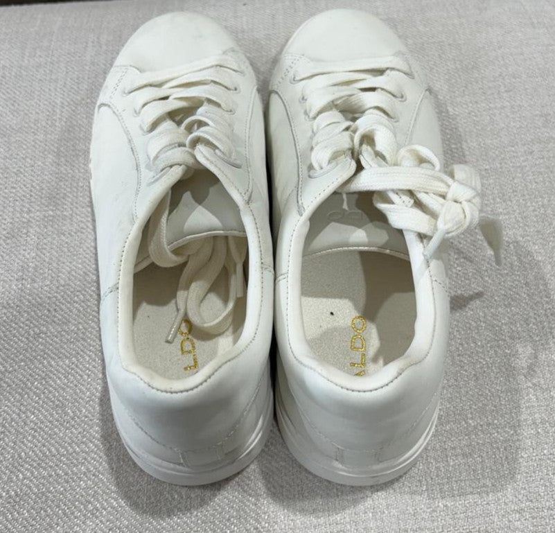 Aldo Women's Low Top White Sneakers Size 7