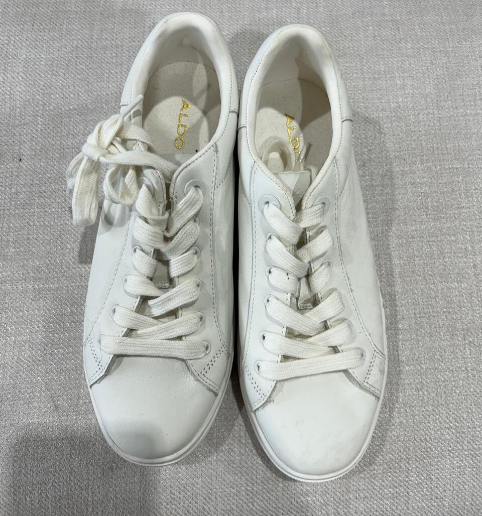 Aldo Women's Low Top White Sneakers Size 7