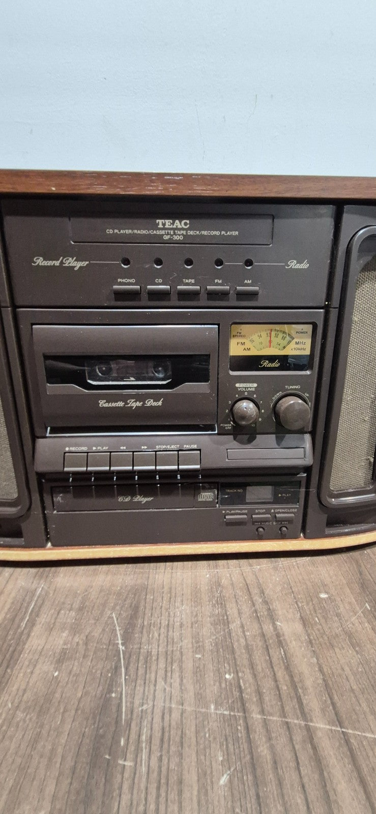 Nostalgia - TEAC Stereophonic GF-300, Record Player Radio Cassette and CD Player