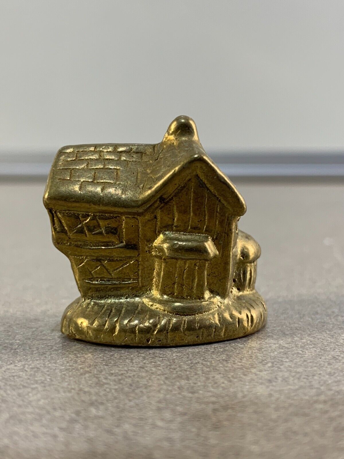 Miniature Solid Brass House.