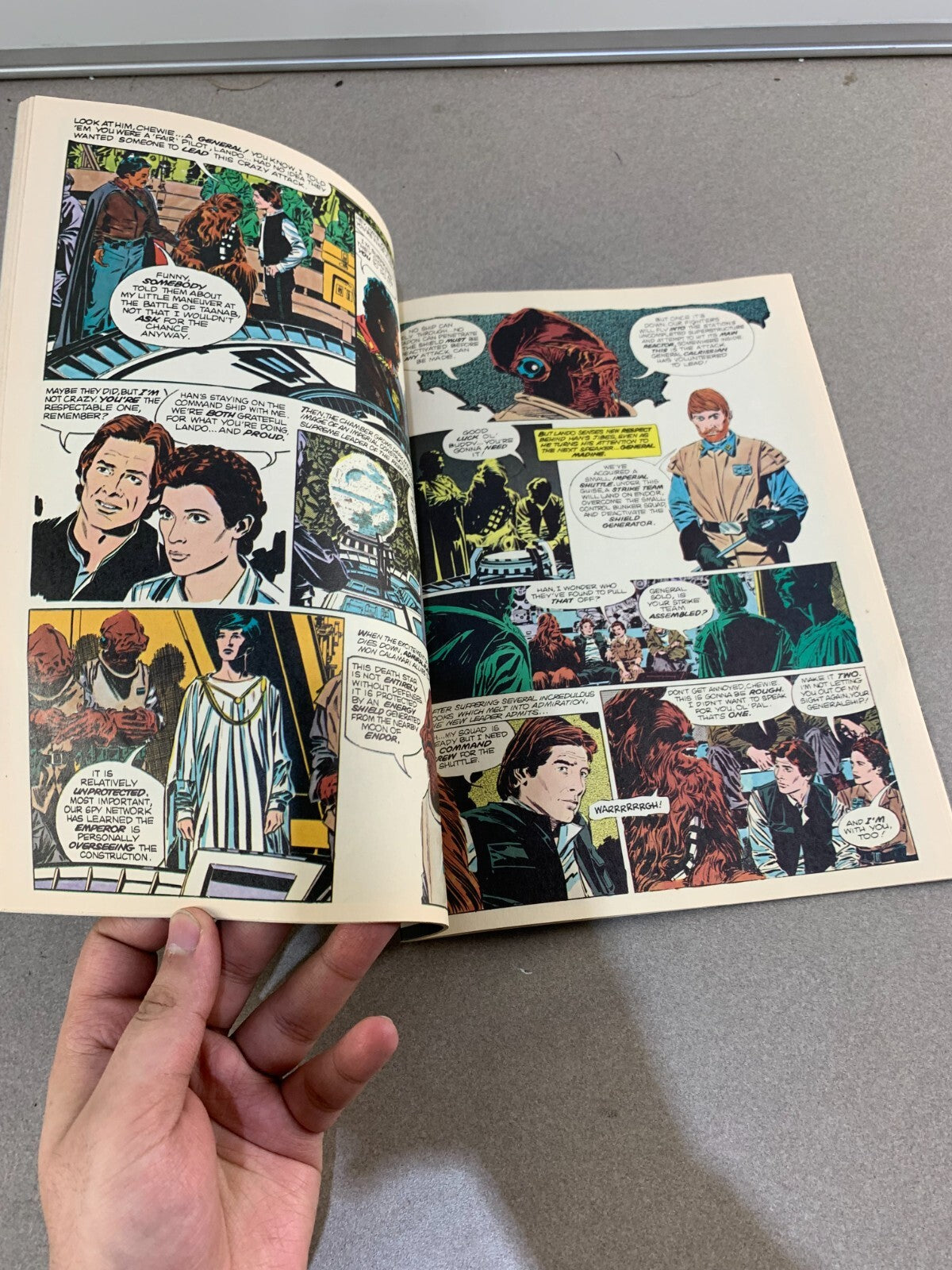 1983 Star Wars: Return of the Jedi Marvel Super Special Comic Magazine #27