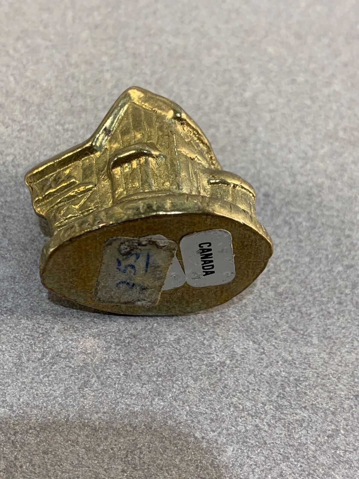 Miniature Solid Brass House.