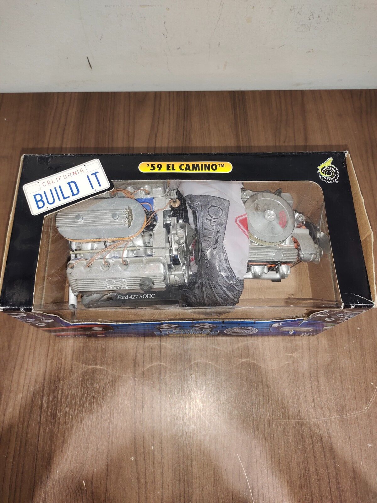 1959 EL Camino's Ford 427 SOHC engine 1:6 Scale - Build IT Series