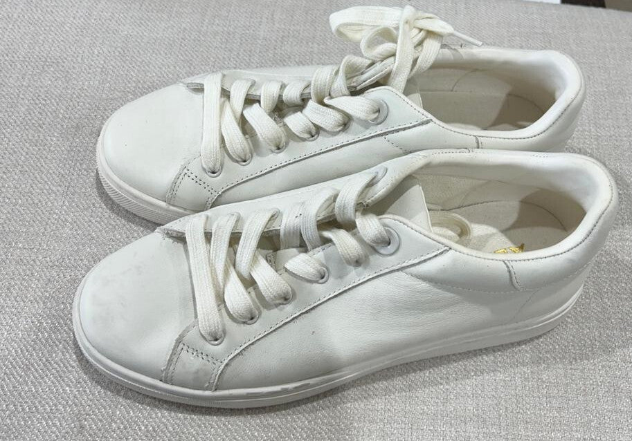 Aldo Women's Low Top White Sneakers Size 7