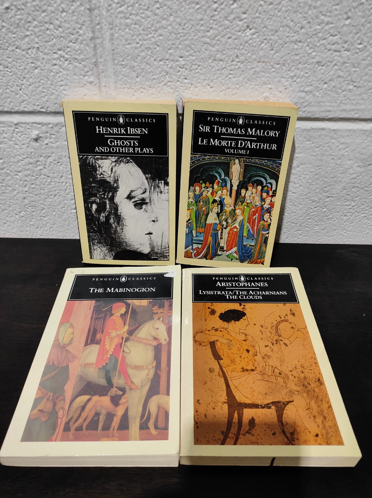 Lot of 4 Vintage Penguin Classics Books