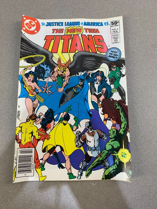 1981 #4 The Justice League Of America vs. The New Teen Titans