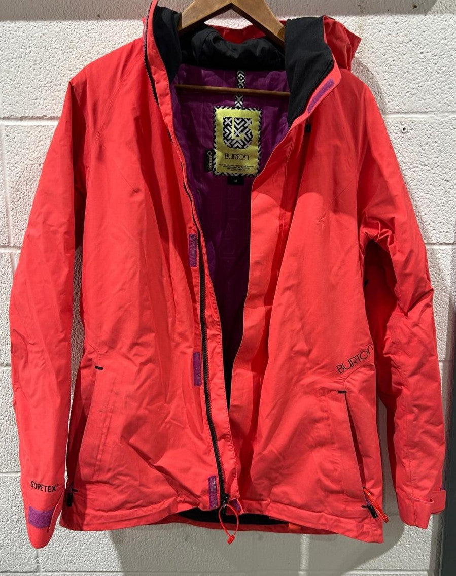 Burton Gore-Tex Ski/Snowborad Jacket Women's Bright Pink Size M