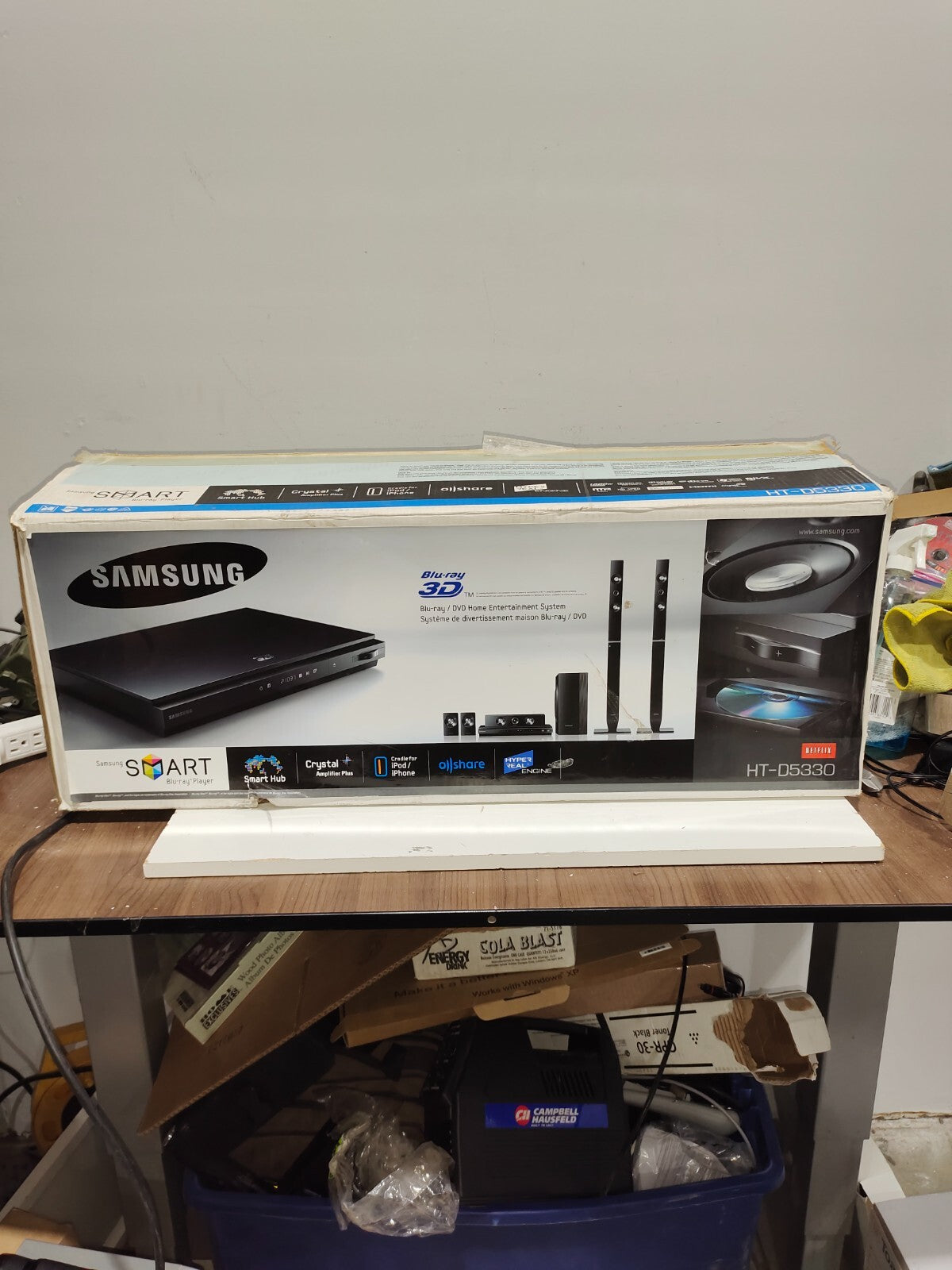 Samsung 3D Blu Ray player HT-D5330 Blu-Ray/DVD Home Entertainment System