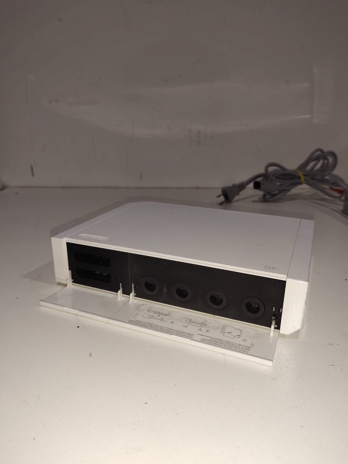 Nintendo Wii White Replacement Console RVL-001 With Power Cable - Tested