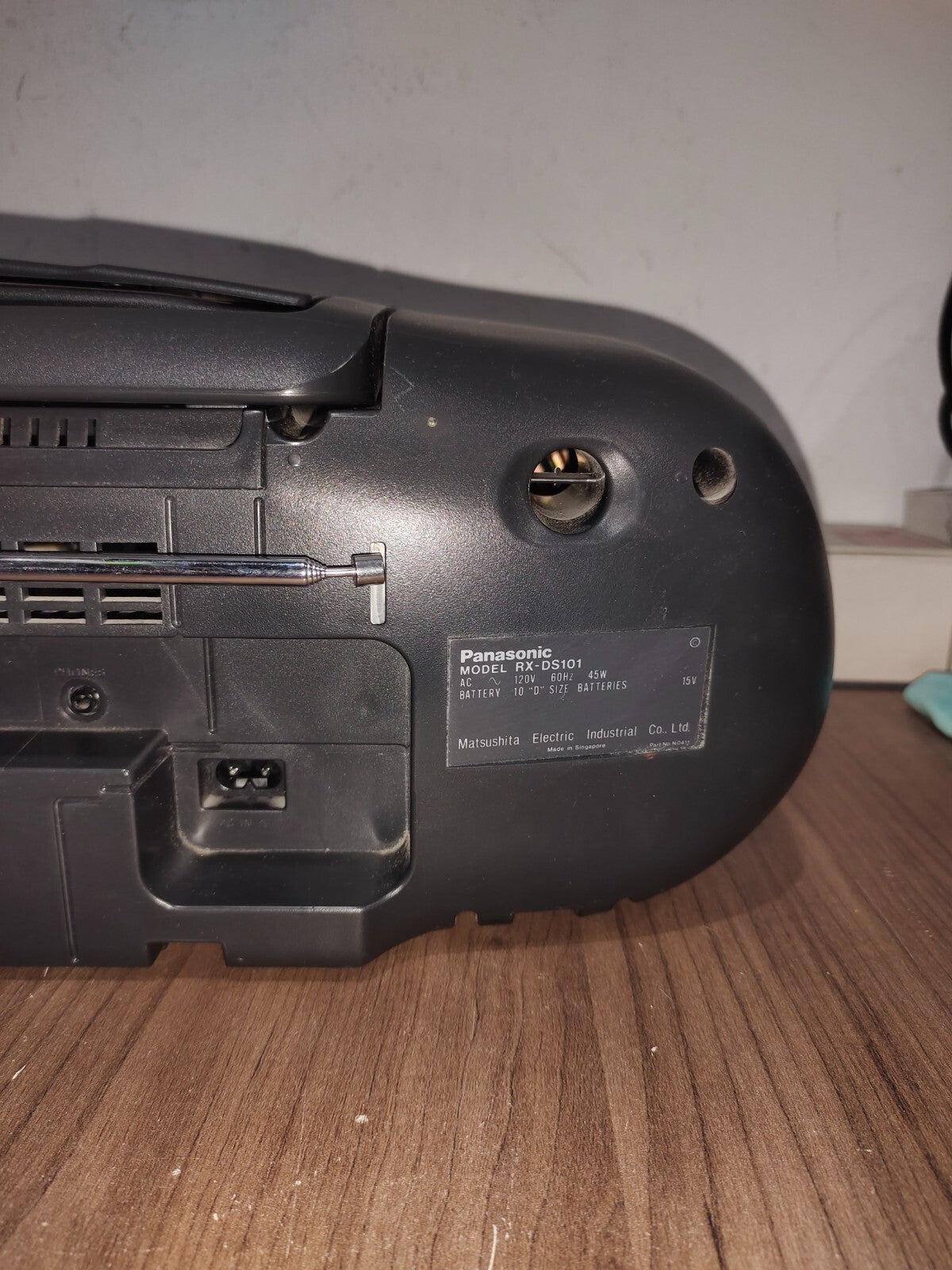 Panasonic RX-DS101 Cassette Player / Recorder Radio CD Boom Box Ghetto Blaster