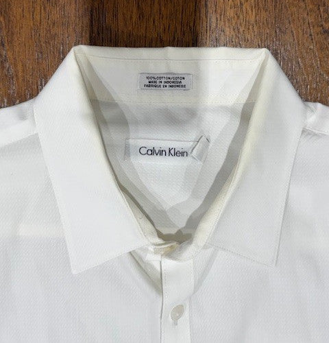 Calvin Klein White Dress Shirt