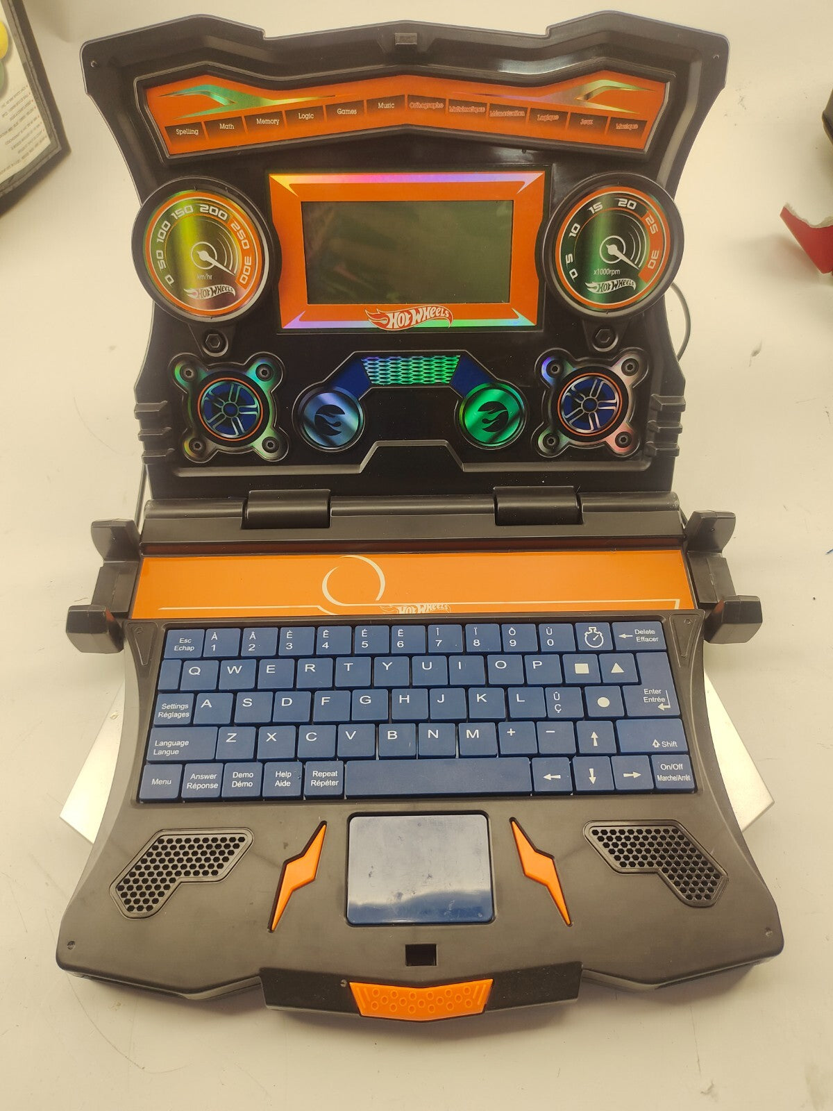 HOT WHEELS Racing Development Child Learning Laptop Computer
