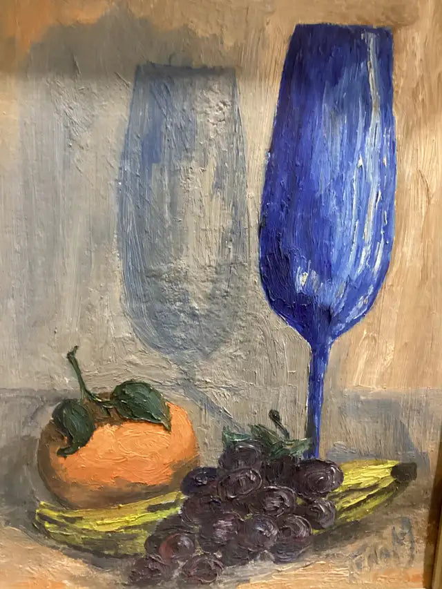 Framed Still Life Painting