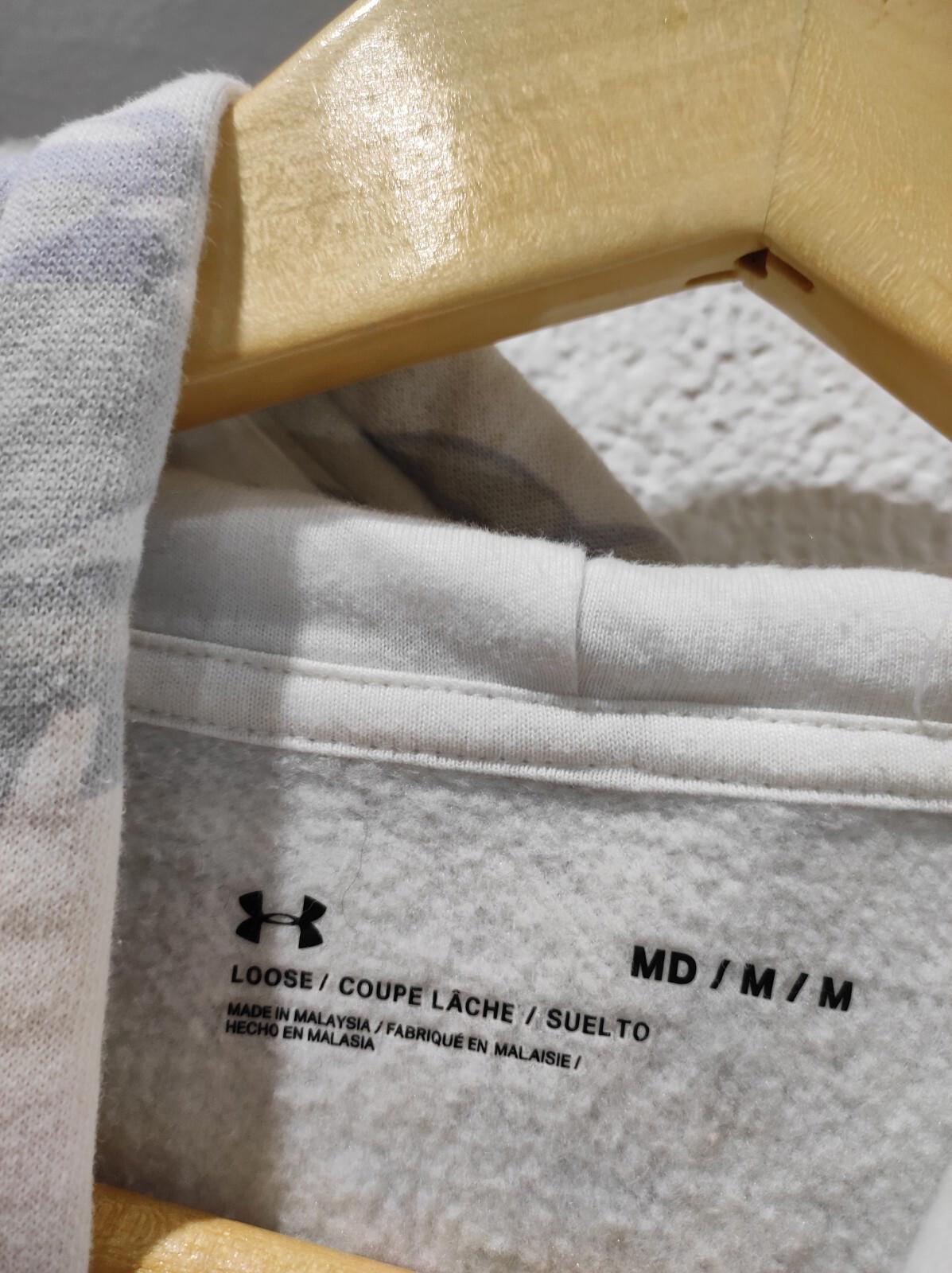 Under Armour Men's Rival Fleece Camo Hoodie Sweatshirt (Size M)