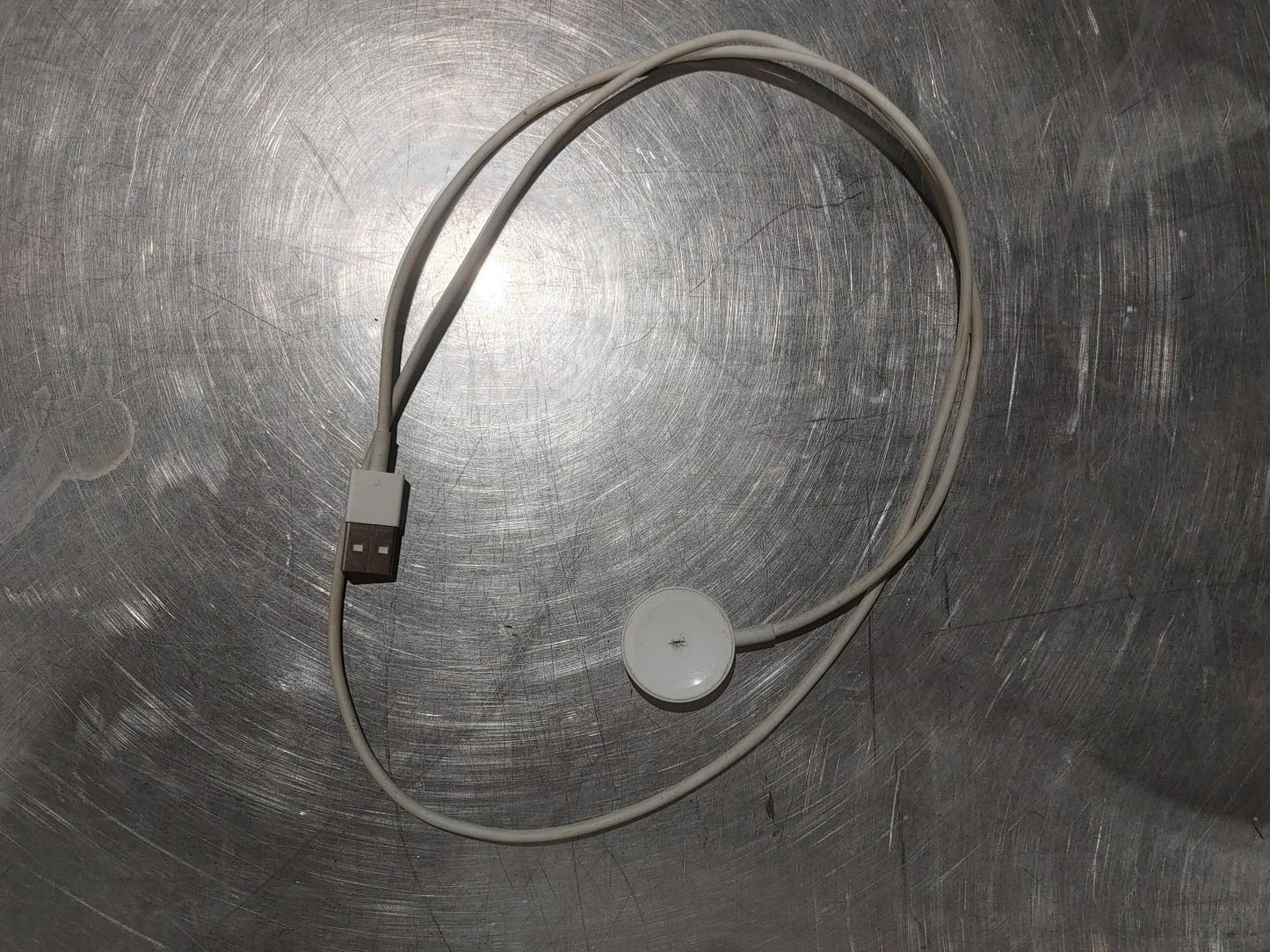 GENIUNE Apple Watch USB Charger White TESTED - Fair