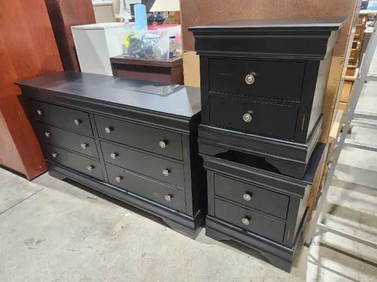Wooden Bedroom Furniture Set - 2024
