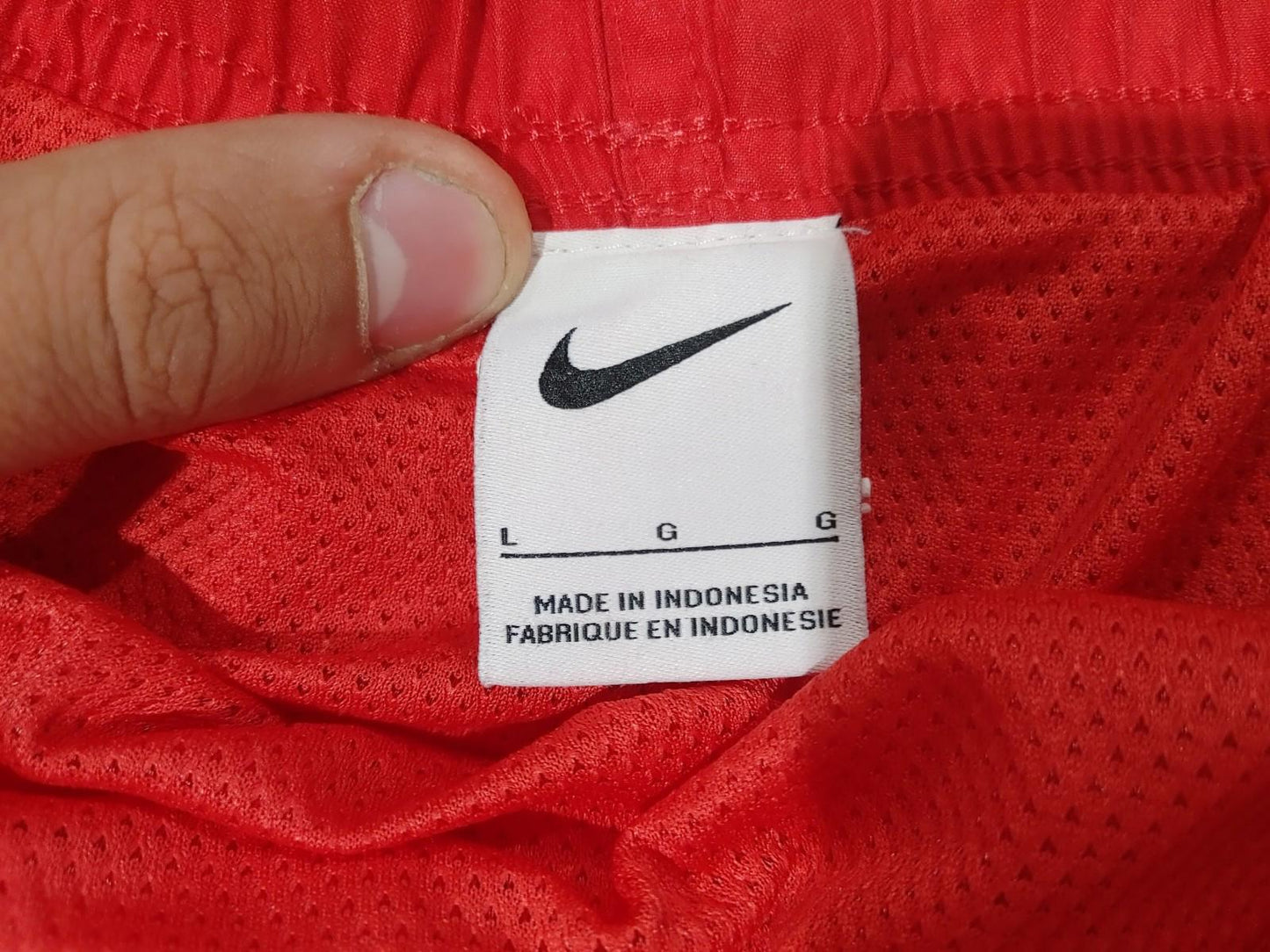 Nike Swimshorts Red Large Good Condition