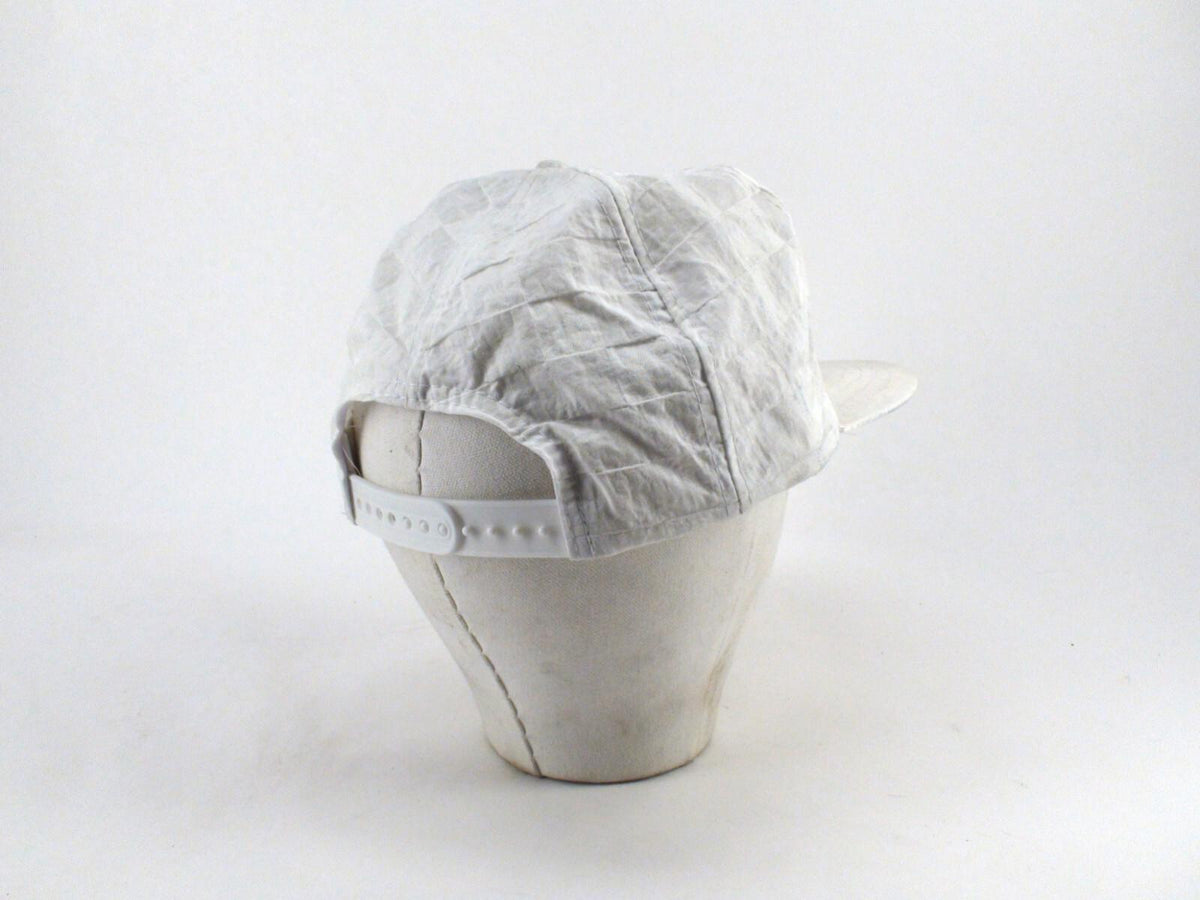 Chevron Simonette 1995 Snapback Hat, Headline - Checkered White, Great Condition