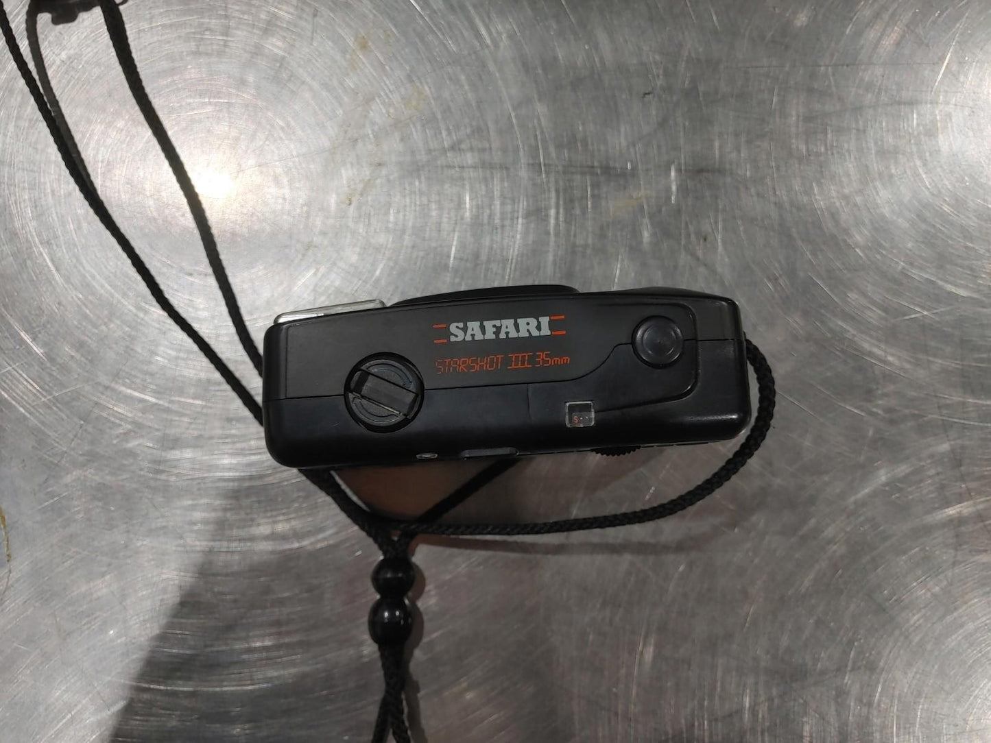 Good Condition SAFARI Snapshot 3 35mm Focus Free Film Camera Untested Black