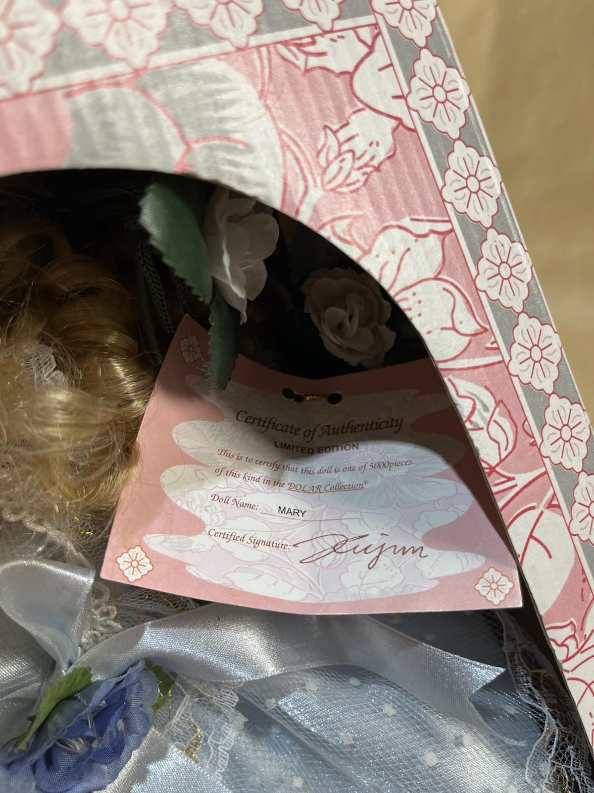Vintage Dolar Collection Mary Doll — Limited Edition (New in Box)