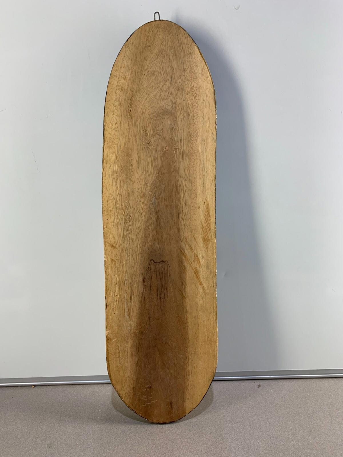 Wood Carved Palm Tree Jamaica Art