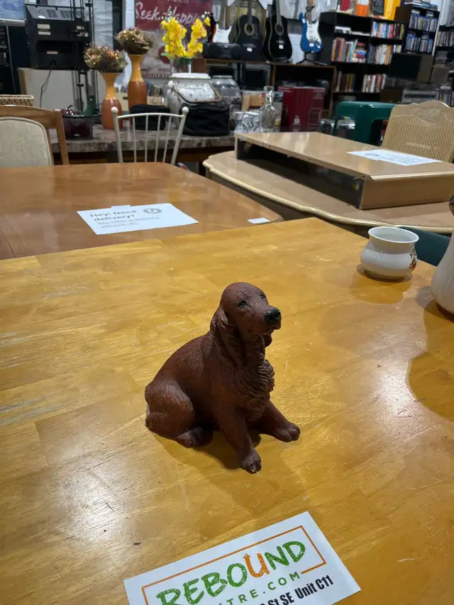 Vintage 1984 Classic Collectibles Dog Figurine