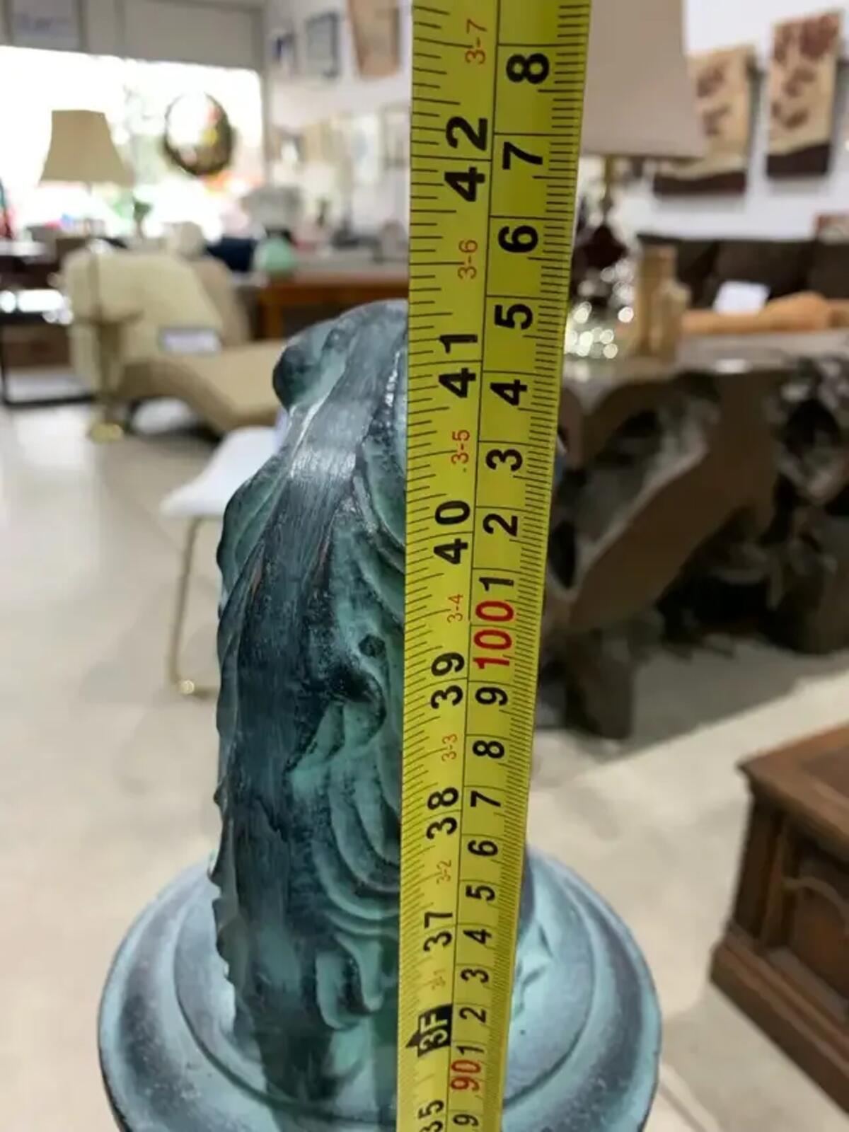 Horse Hitching Statue Pedestal