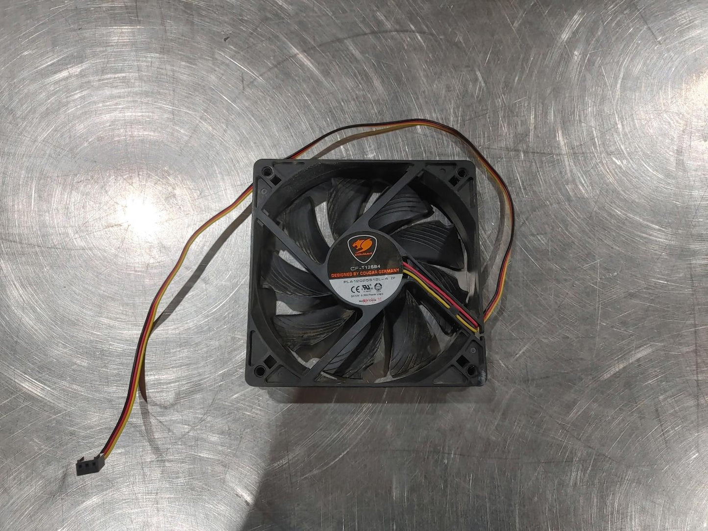COUGAR CF-T12SB4 120MM 3 Pin Computer PC Case Fan - Fair