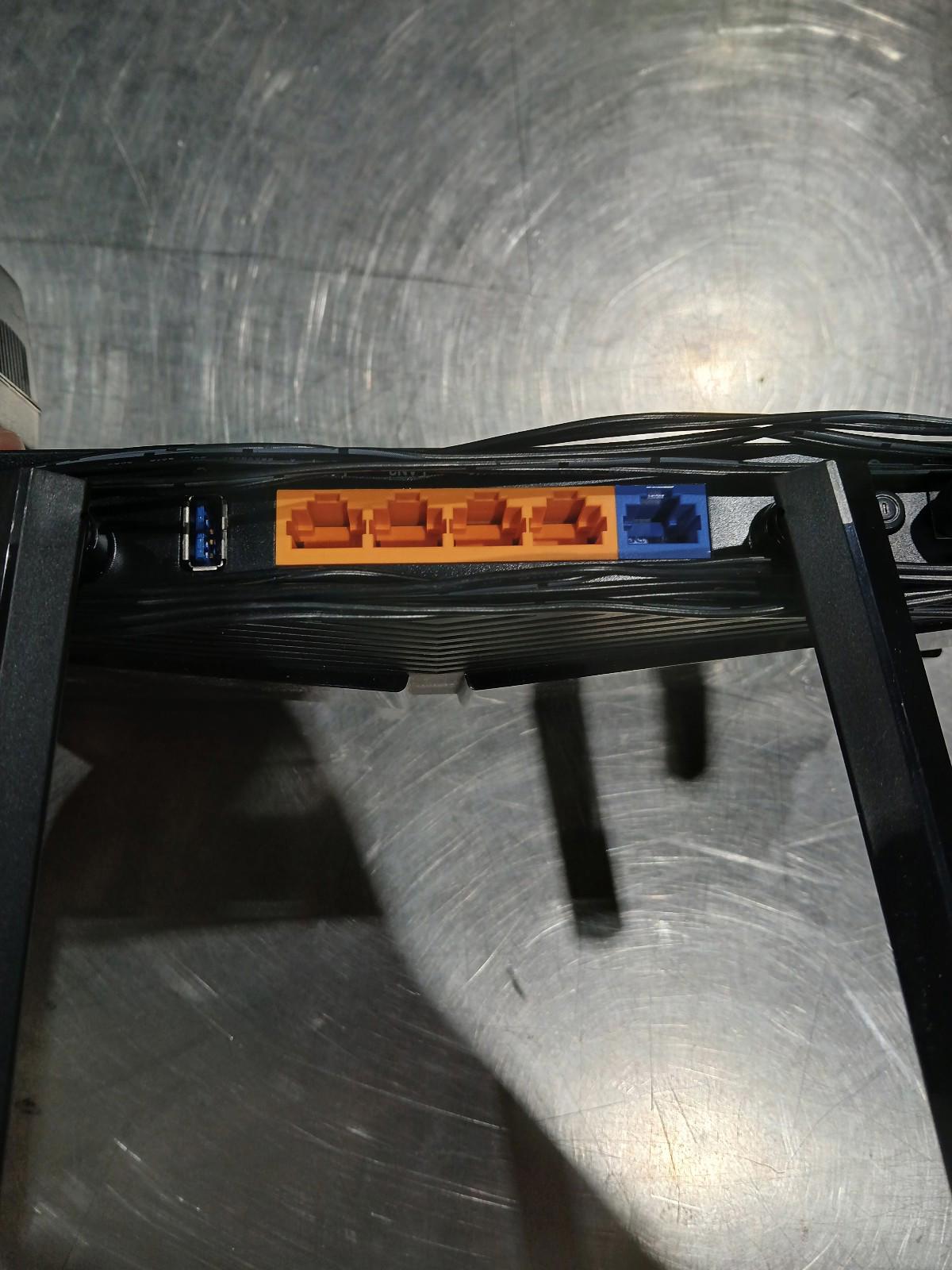 TP LINK AX50 5 PORT WIFI Router TESTED