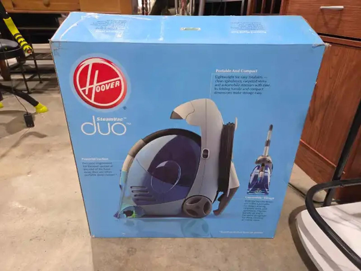 New! Hoover SteamVac Duo