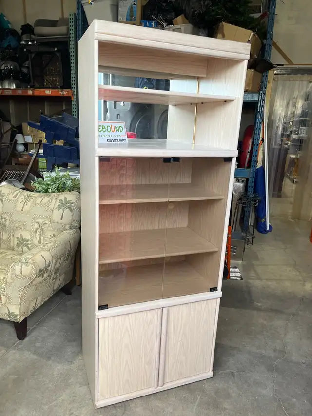 Wooden display Bookcase