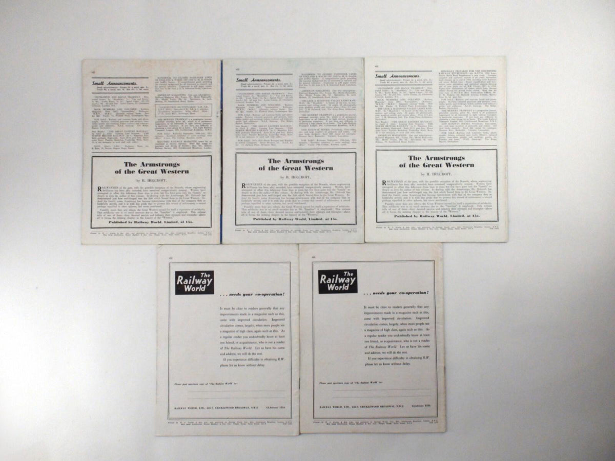 The Railway Magazine 1955 Lot, 11 Issues January - November, Great Condition