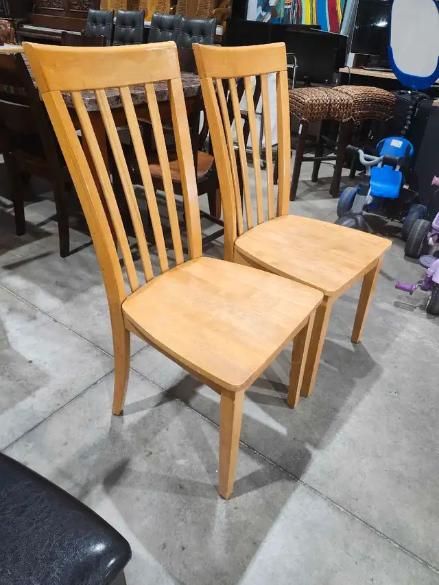 Wooden Chairs - 2 available