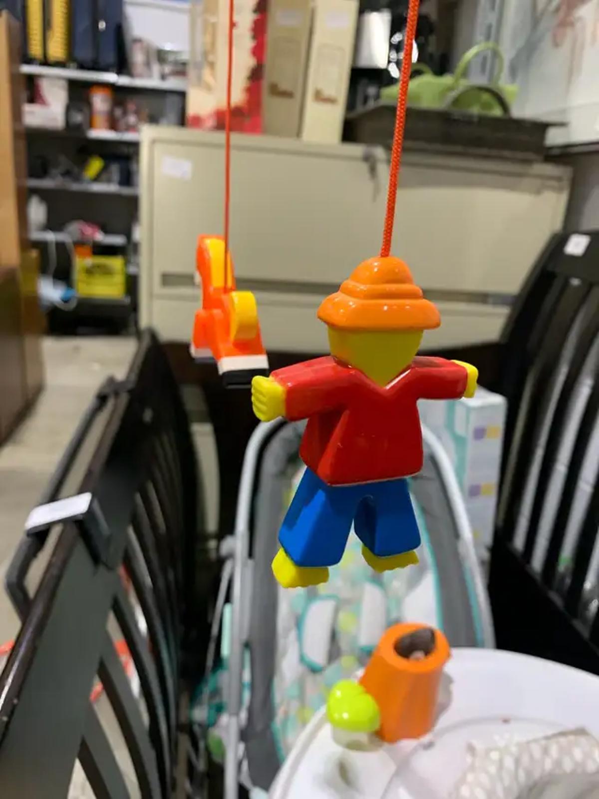 Retro Farmer Themed Fisher-Price Mobile