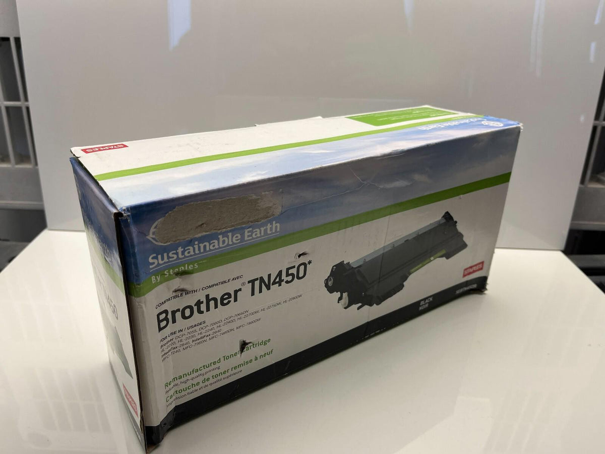 Staples Sustainable Earth SEBTN450 Toner Cartridge For Brother TN450