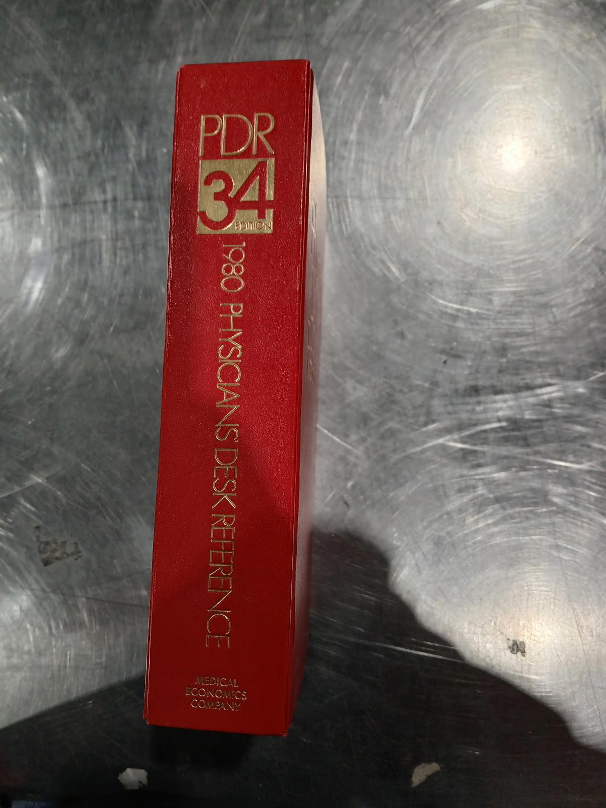 Physicians' Desk Reference 1980 Edition GOOD CONDITION VINTAGE