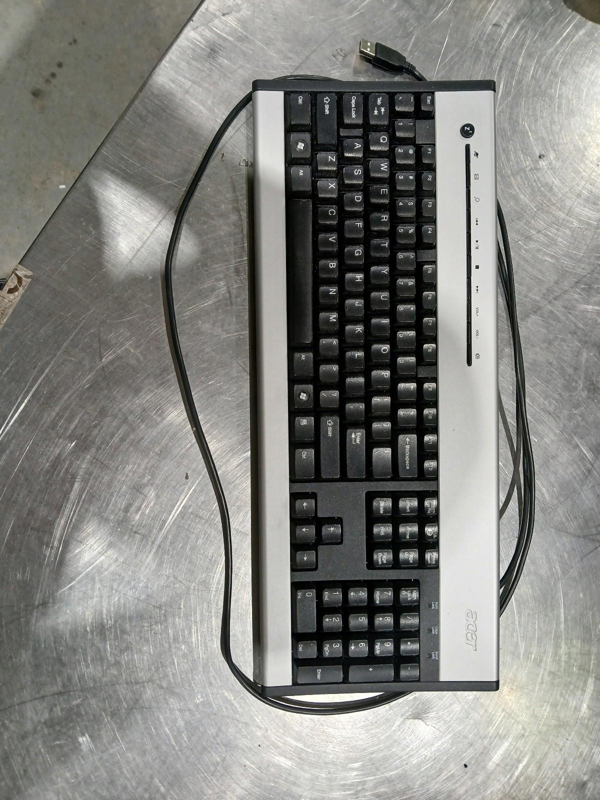 ACER SK-9610 Wired Keyboard GOOD CONDITION